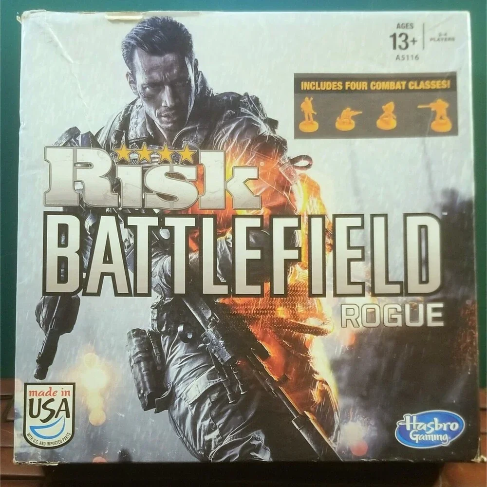 RISK: Battlefield Rogue 2013 Hasbro Strategy Board Game Complete